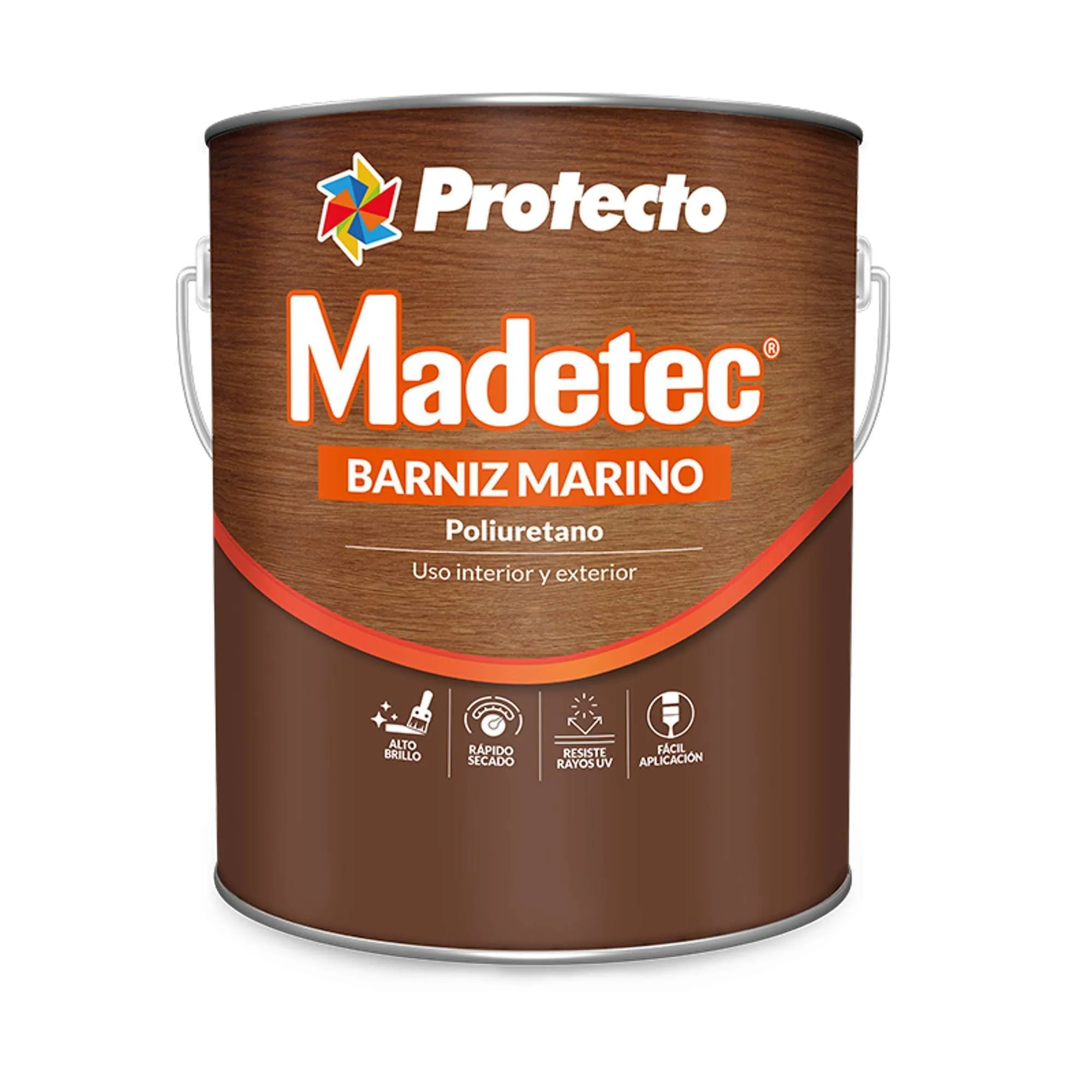 Barniz marino transparente 1/4 de galón