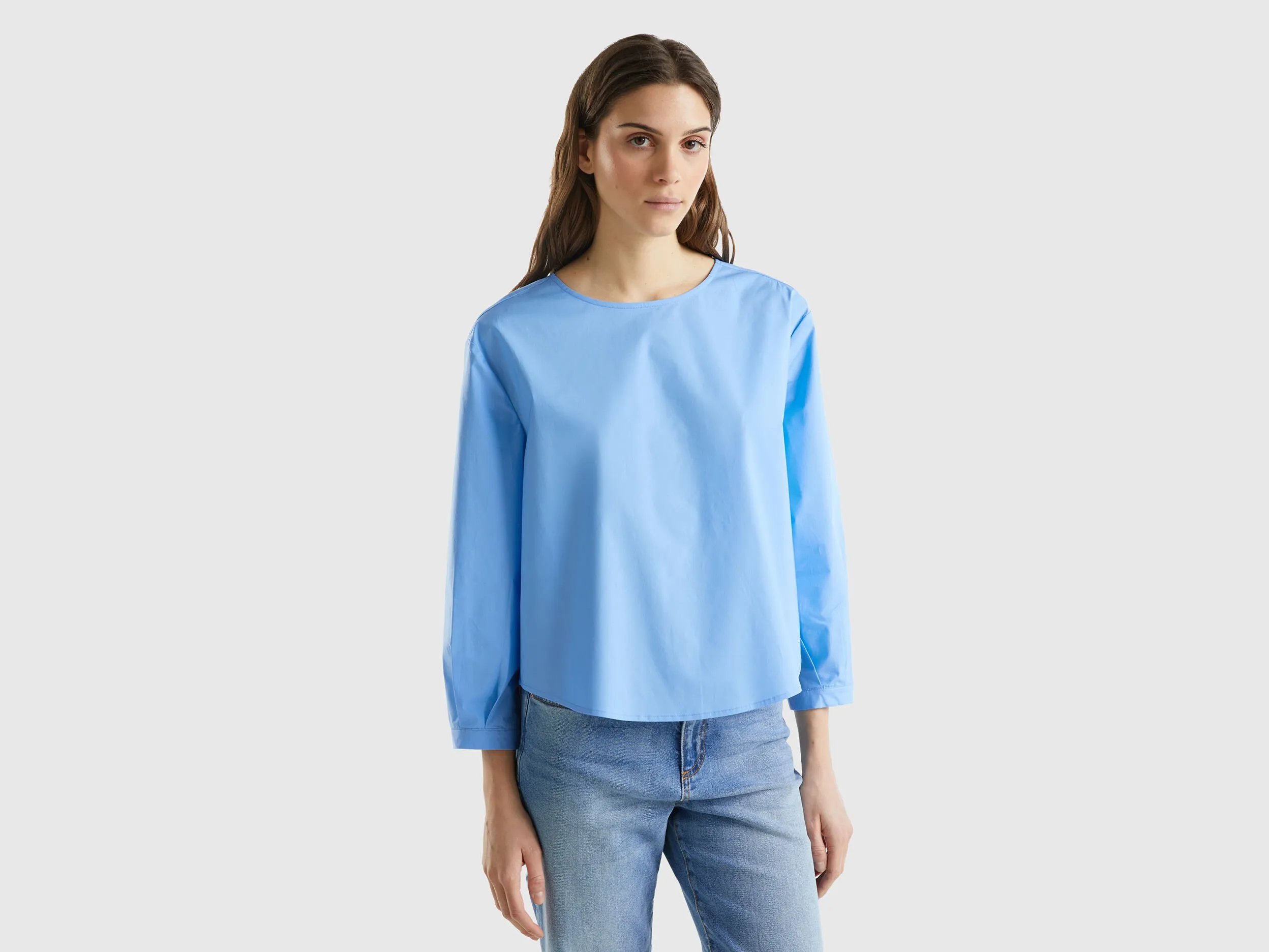 Blusa de algodón ligero