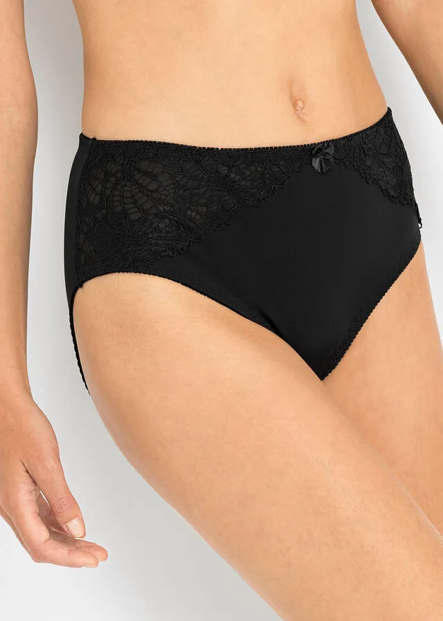 Bragas (2 unidades) Beige-negro