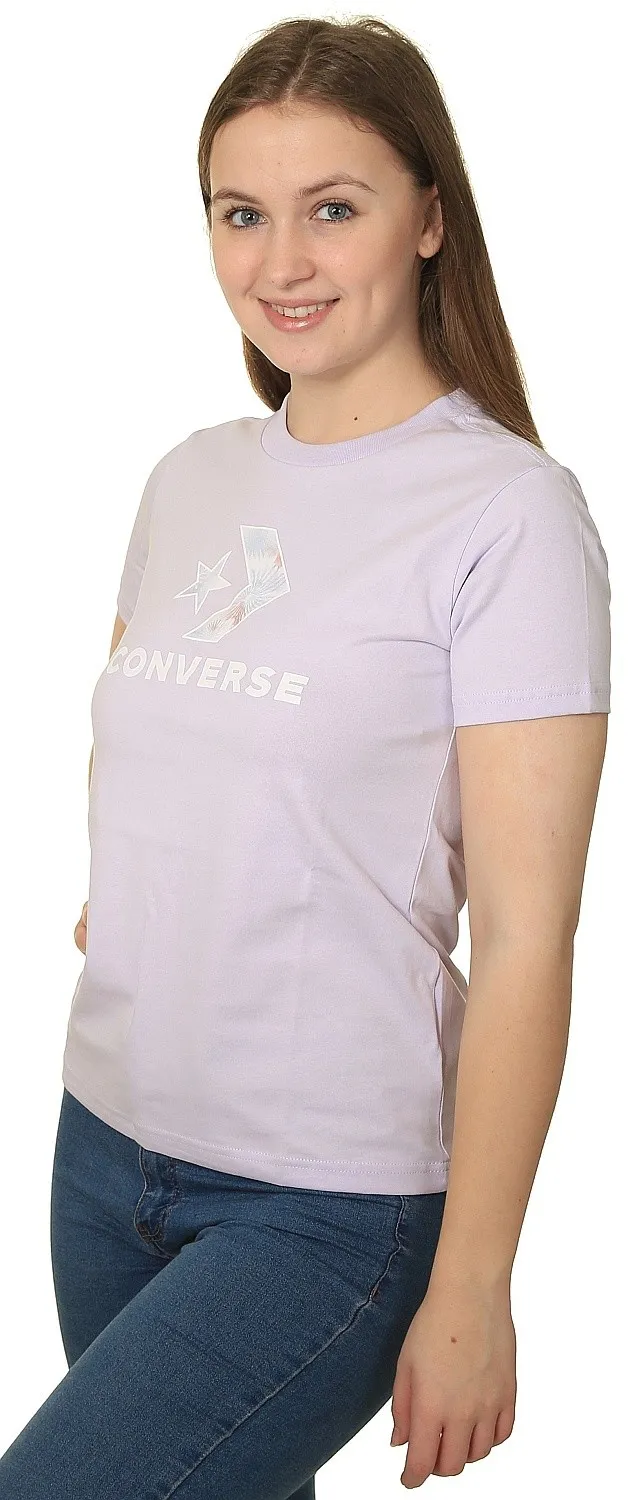 camisa Converse Seasonal Star Chevron/10024538 - A04/Vapor Violet - women´s