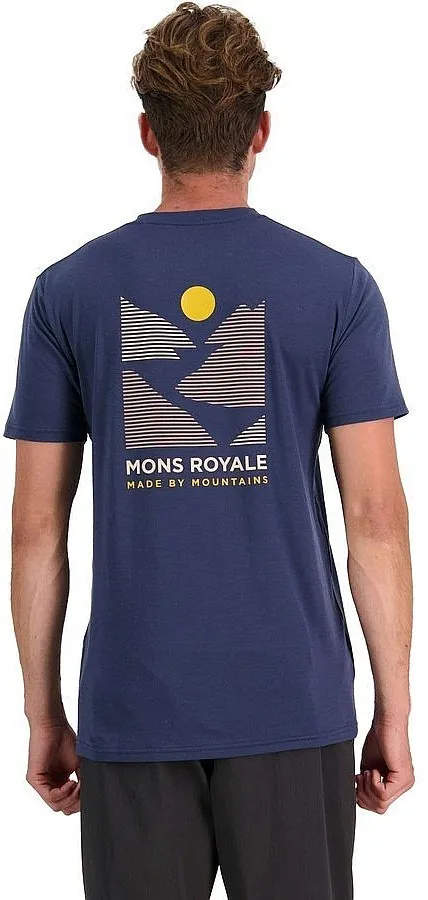 camisa Mons Royale Icon - Mt View Midnight - men´s