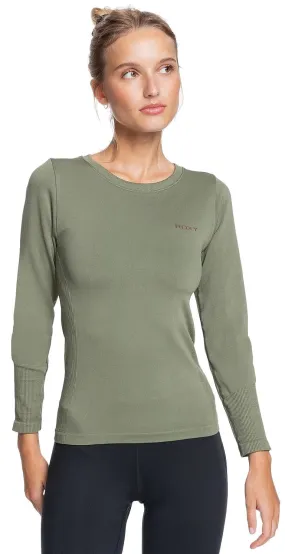 camisa Roxy Proud Of Being LS - TPC0/Deep Lichen Green - women´s