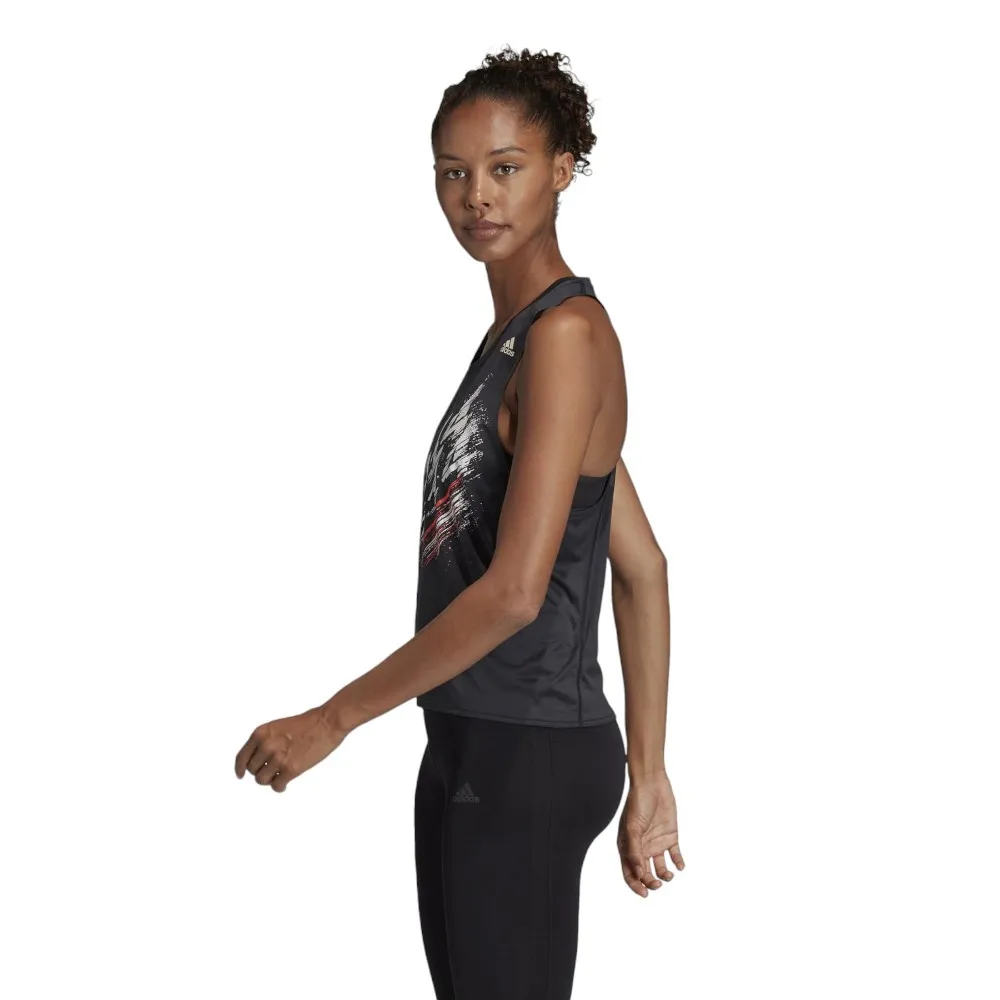 CAMISETA ADIDAS W SPEED TANK W NEGRO T SHIRT EK3051