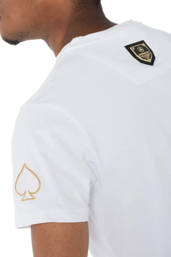 Camiseta Hombre Horspist Dallas M500 White Gold