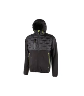 Chaqueta softshell gris/verde U-POWER m SPOCK