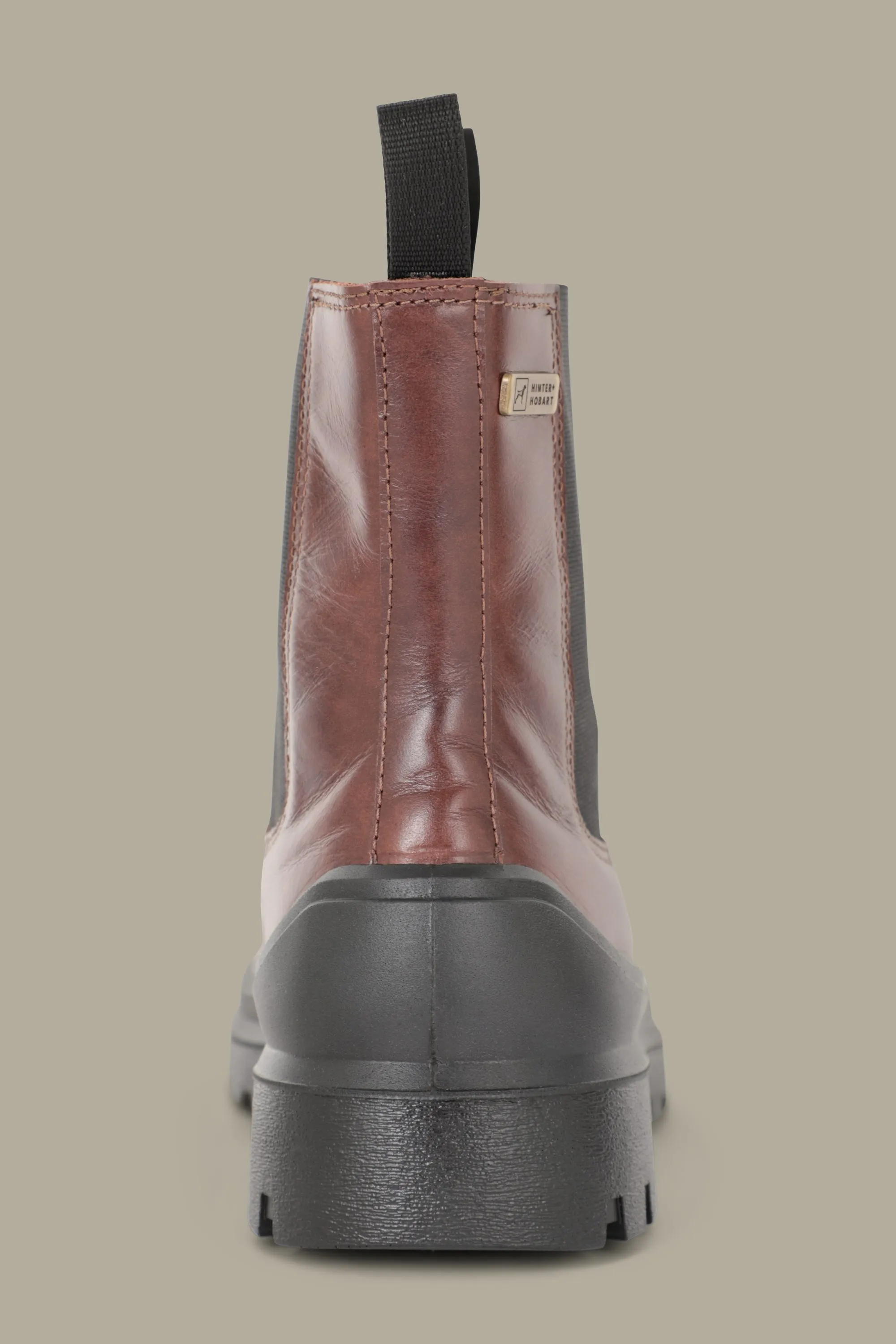 Clydebank botas Chelsea de cuero para mujer