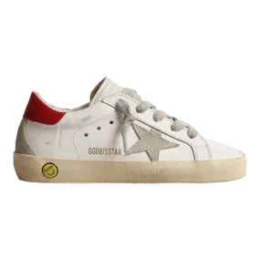 Golden Goose Super-Star Leather Upper and Heel Suede Star KIDS GJF00102.F004338.10218