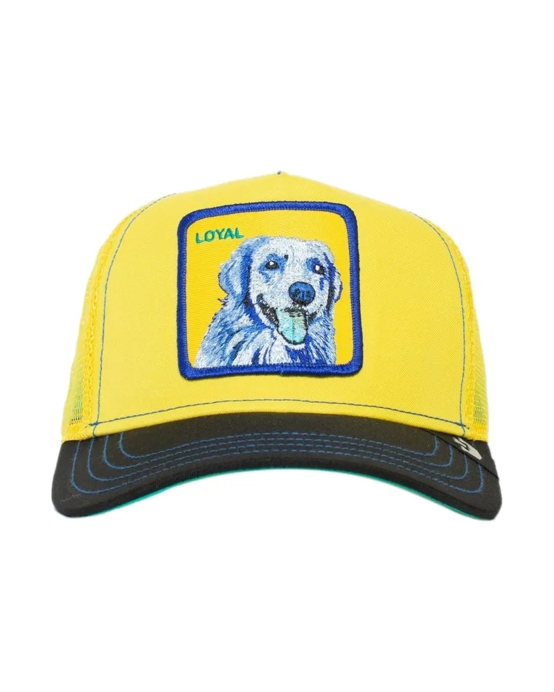 GORRA GOORIN BROS AMARILLA PERRO DOGGY TRIP TRUCKER CAP