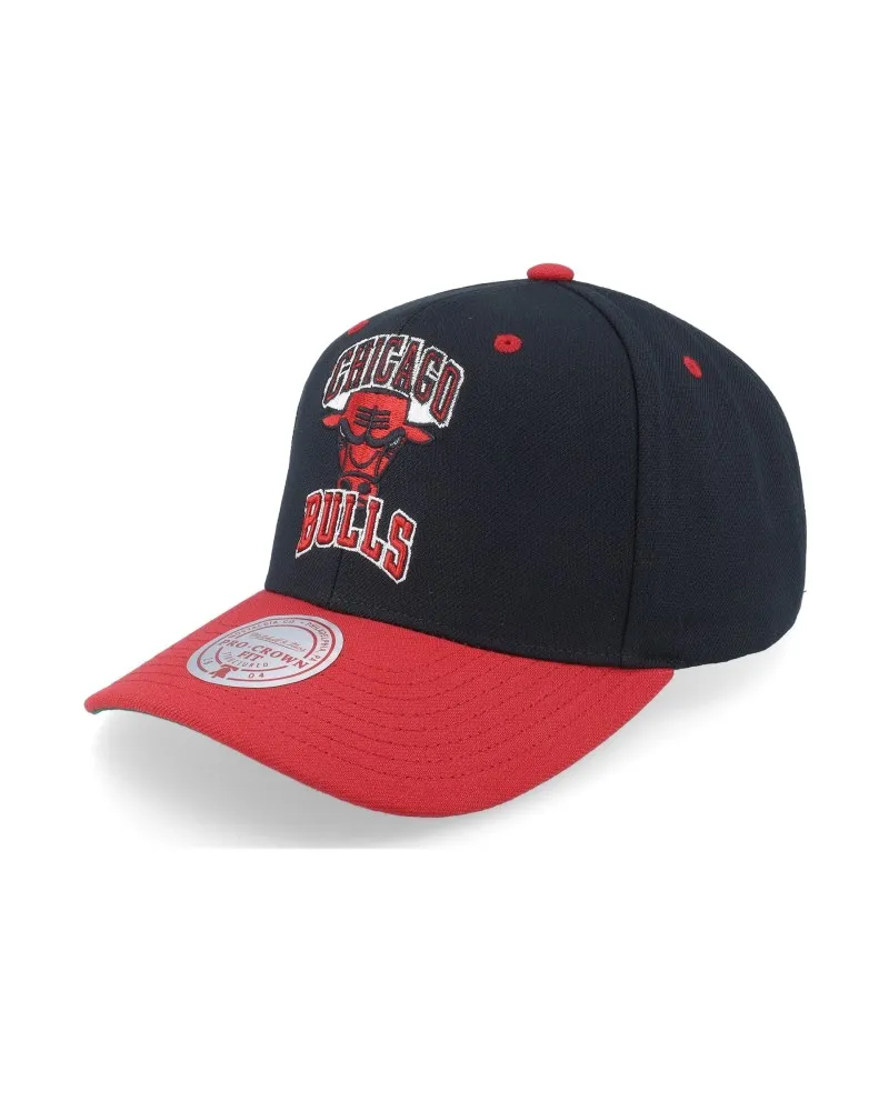 GORRA MITCHELL & NESS NEGRA BULLS ALL IN 2.0 PRO SNAPBACK
