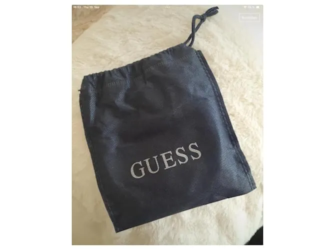 Guess Cinturones Castaño Dorado 
