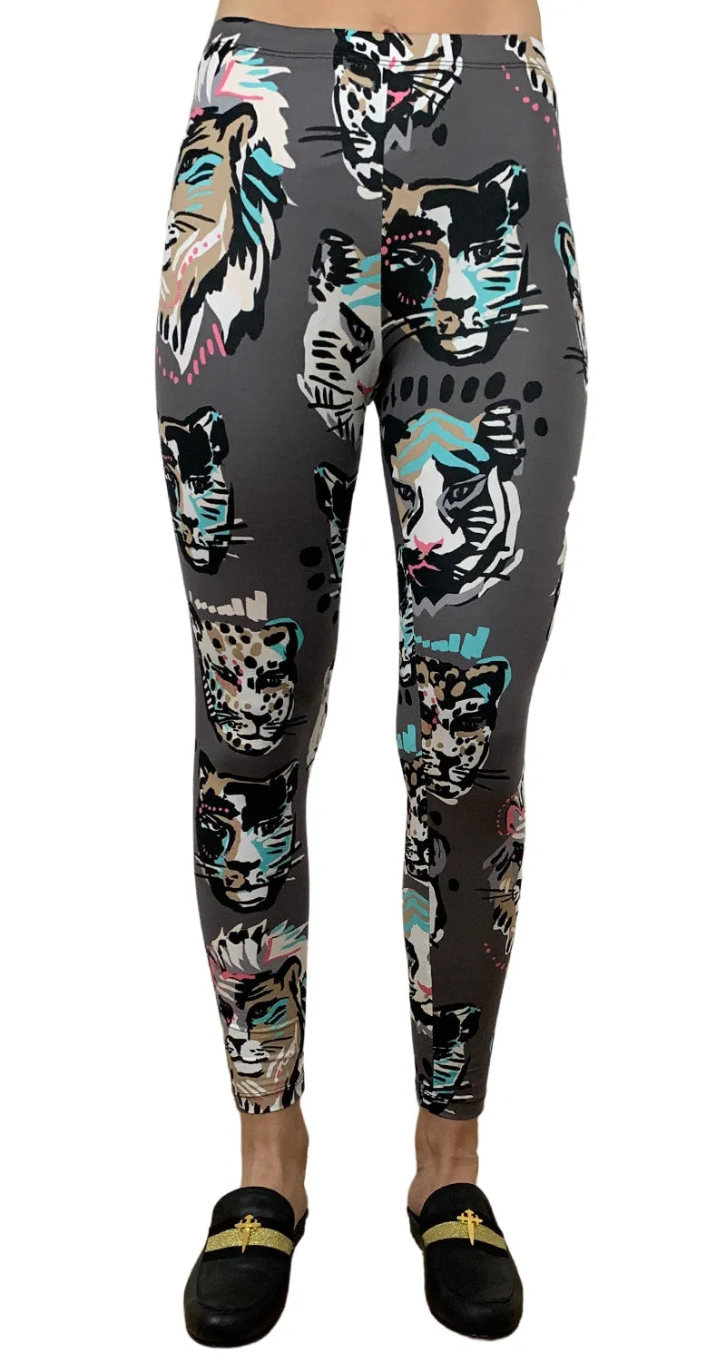 JAZMIN CHEBAR Leggings Felinos