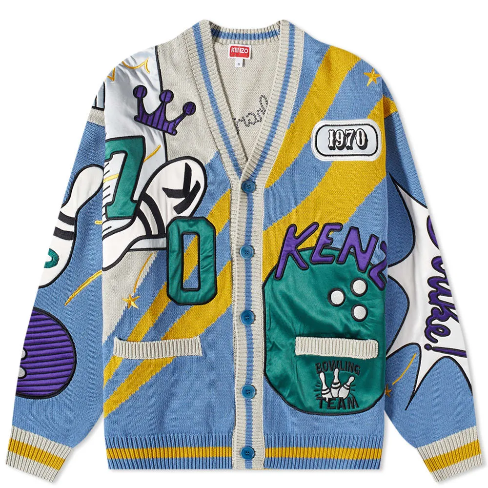 KENZO PARIS Bowling Elephant Cardigan