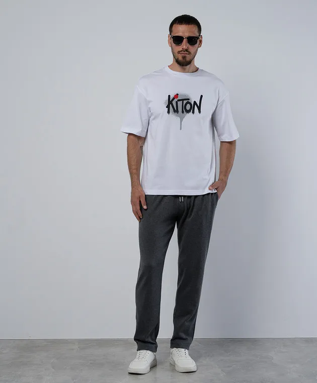 Kiton Gray sweatpants