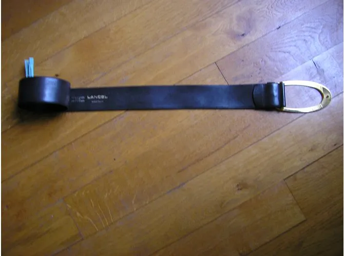 Lancel Cinturones Castaño 