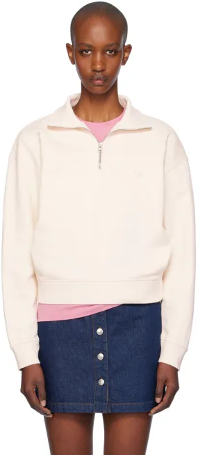MAISON KITSUNÉ Half-Zip Sweatshirt