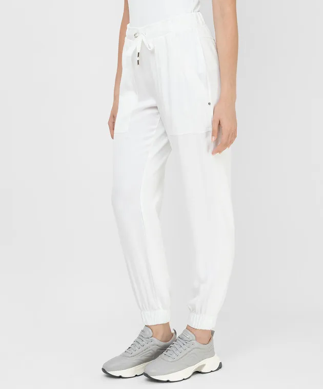 Marina Sport by Marina Rinaldi Light Beige Combination Sweatpants