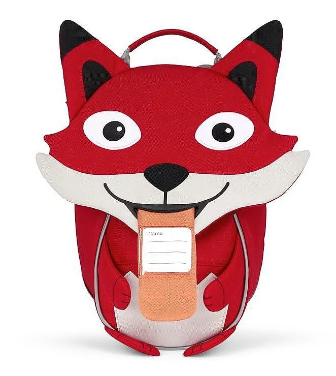 mochila Affenzahn Small Friend Fox - Red - kid´s