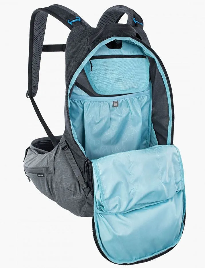mochila Evoc Trail Pro L/XL - Black/Carbon Grey