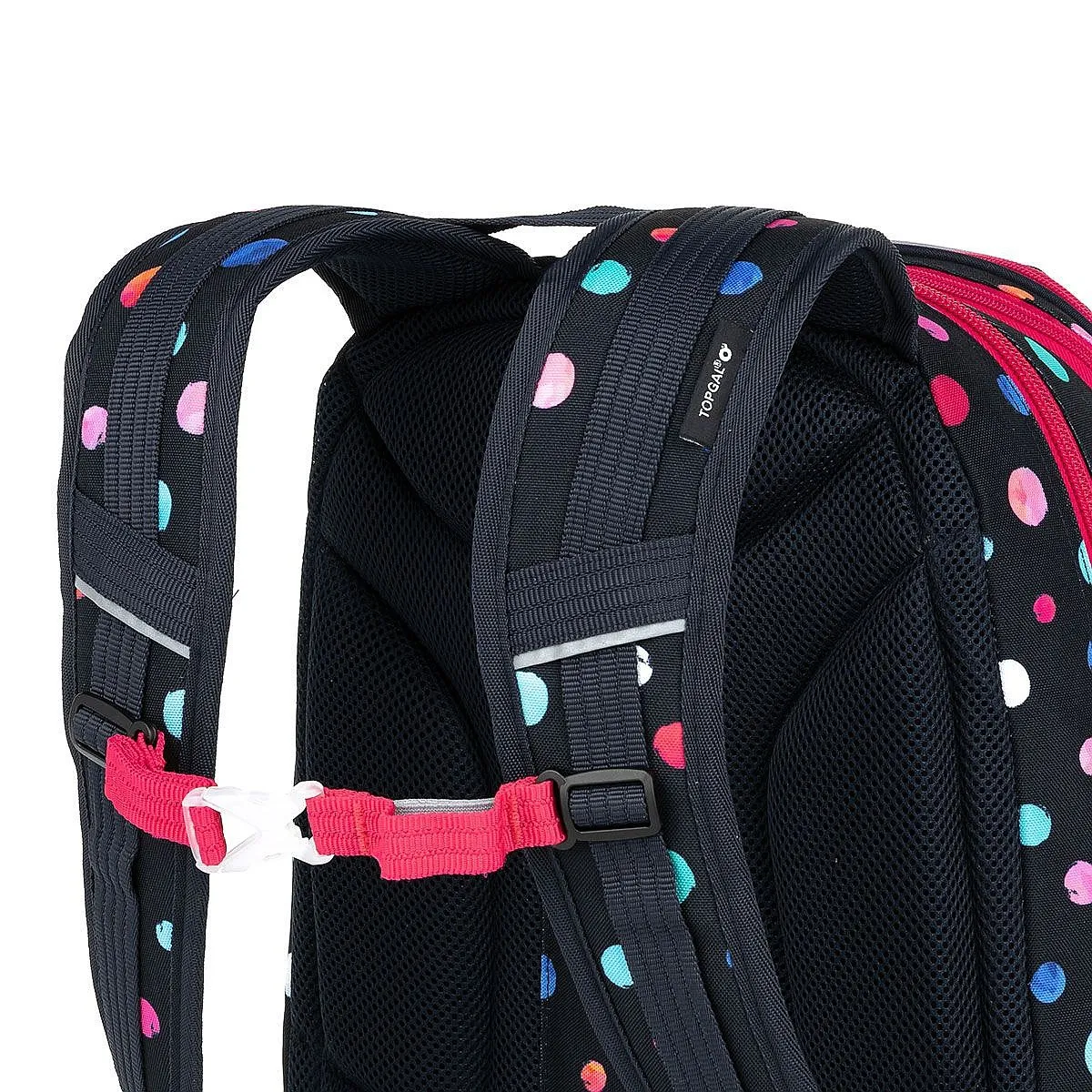 mochila Topgal YUMI 22031 - Dark Blue/Dot