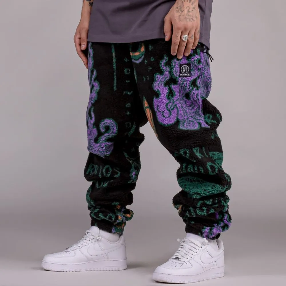 Pantalón Grimey LOST BOYS All Over Jacquard Sweatpants - Black | Winter 22