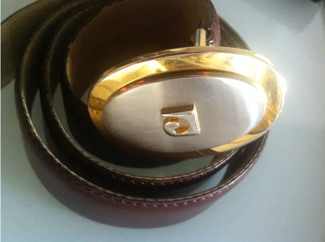 Pierre Cardin Cinturones Burdeos 