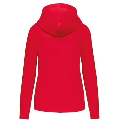 Sudadera Capucha Y Cremallera Ecorresponsable Mujer